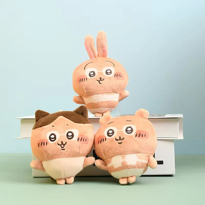 Beach Series Chiikawa Cute Plush Hanging Ornaments Plush Dolls Keychains Plush Toys Nagano Gift Hachiwera Usagi Chii